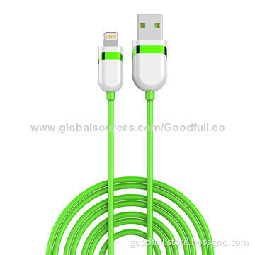 Lighting to USB Charge Sync Cable for iPhone 5/5S/5C, OEM/ODM, Customers' Design Welcomed